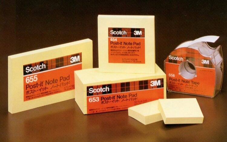 のりつき付箋製品「ポスト・イット（R）」をスリーエム　ジャパンが発売し、大ヒット