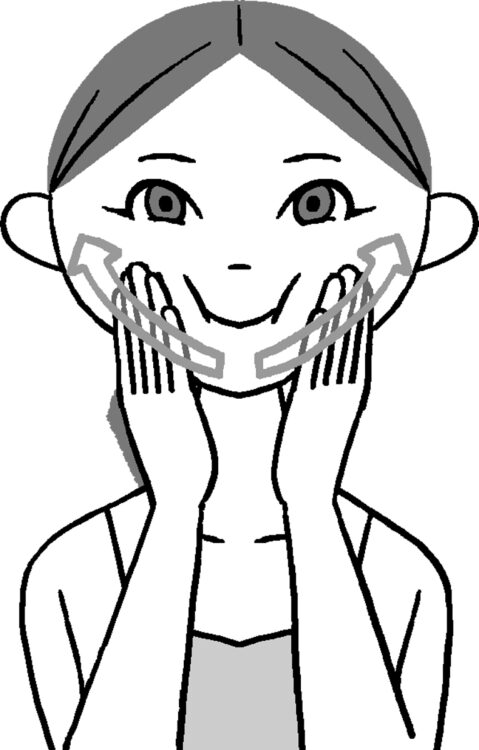 持ち上げるように