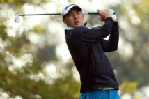 世界アマチュアランク1位の中島啓太(写真/AFP=時事)