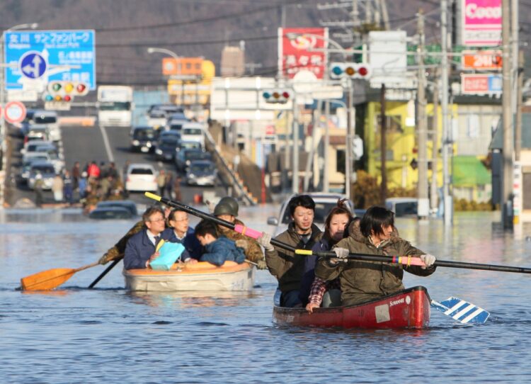 スーパー南海地震発生なら津波で甚大な被害予想（時事通信フォト）