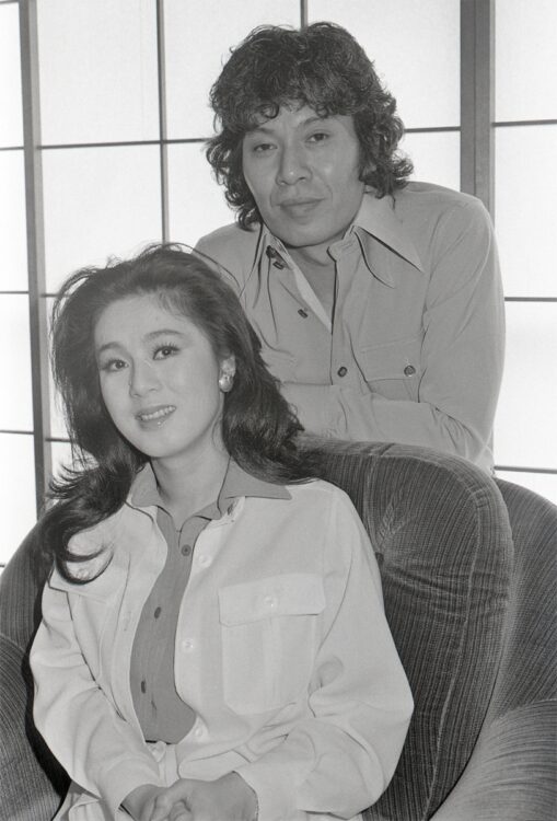 郷さんとちあきの結婚報告会見（1978年）