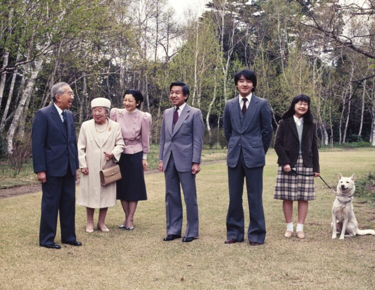1984年　上皇ご夫妻銀婚式