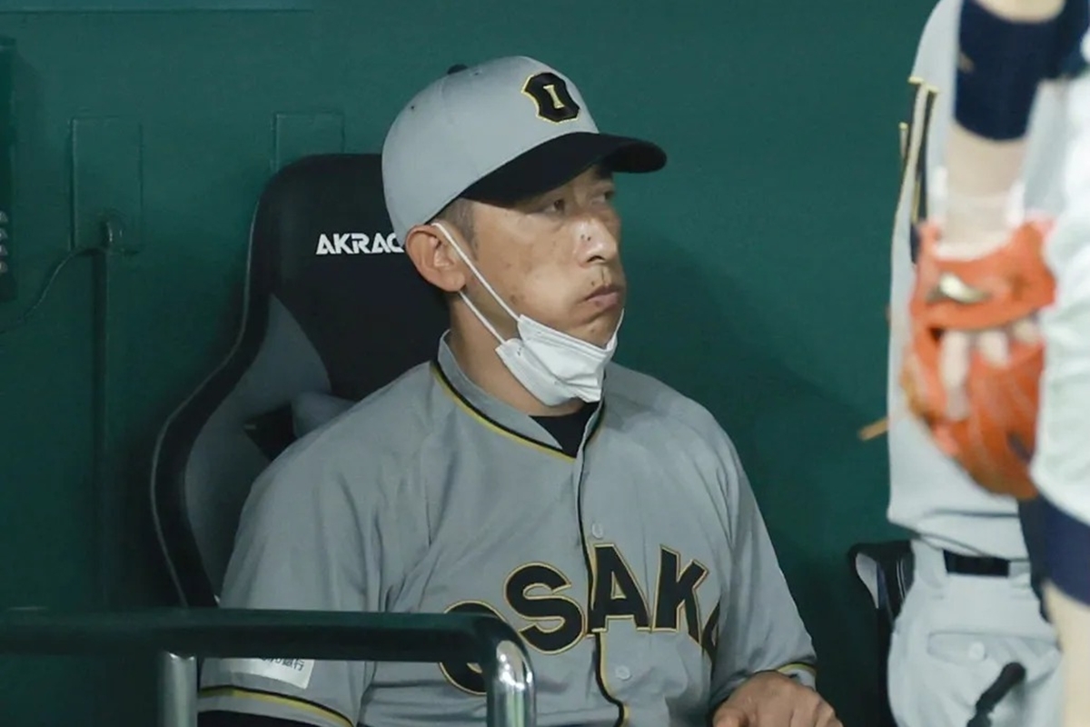 阪神タイガース　矢野監督　パネル 阪神・矢野監督 3位タイ浮上も「終わってからが大事」「明日も