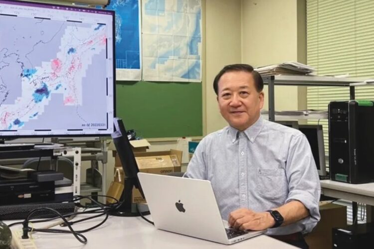東海大学海洋研究所客員教授で静岡県立大学グローバル地域センター客員教授の長尾年恭氏が解析する「地下天気図」とは