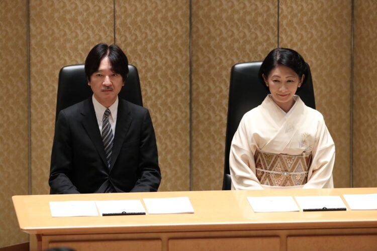 眞子さん、佳子さまとの溝は深いという（2020年2月、東京・台東区。写真／JMPA）