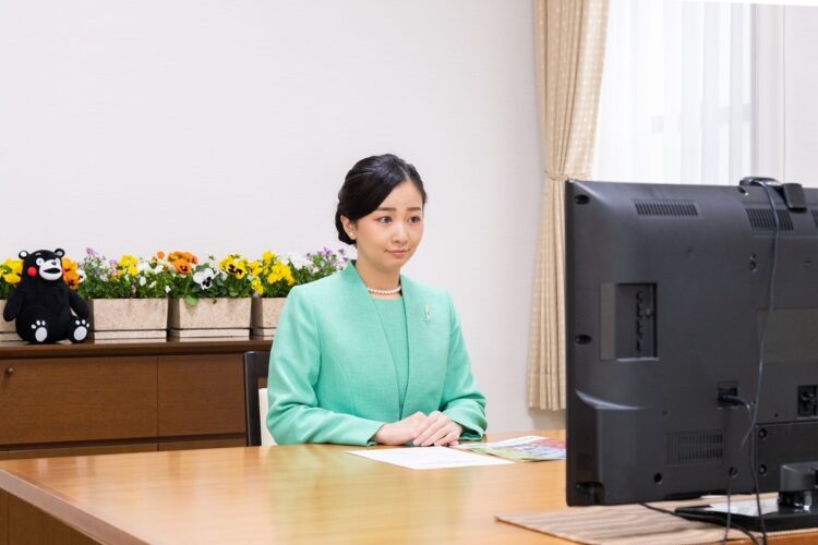 眞子さんを慕われる気持ちは強い（3月、東京・港区）