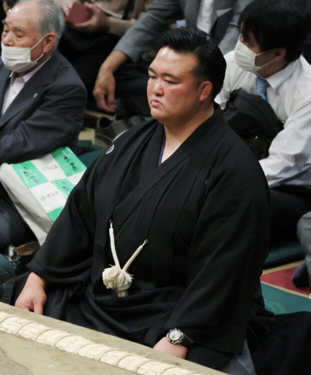 元横綱・稀勢の里、二所ノ関親方（時事通信フォト）
