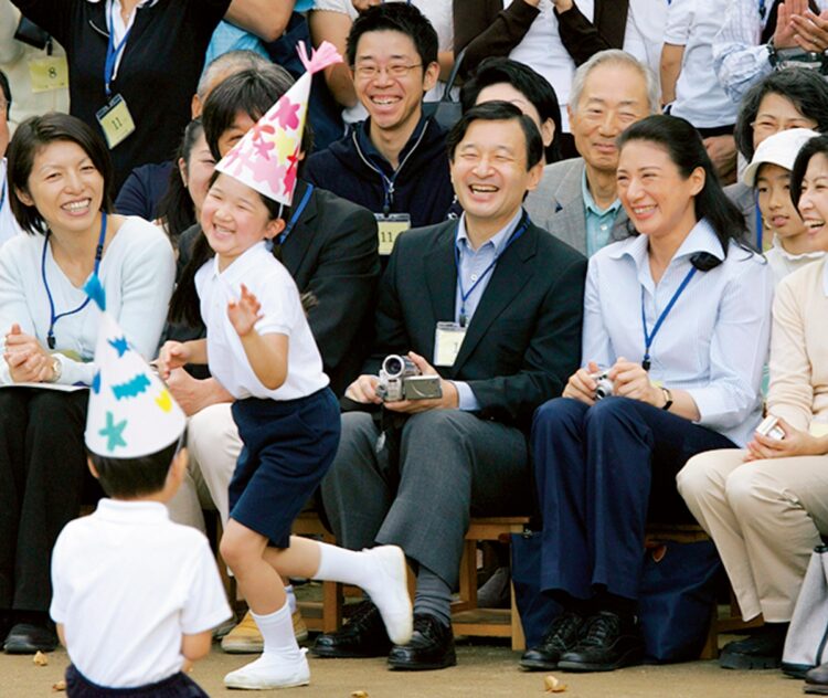 2007年10月　学習院幼稚園の運動会（時事通信フォト）