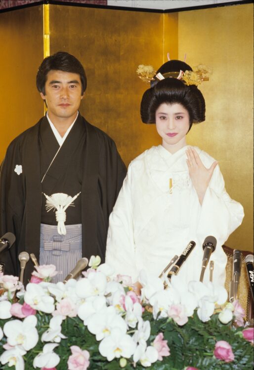 1985年に結婚した神田正輝と松田聖子