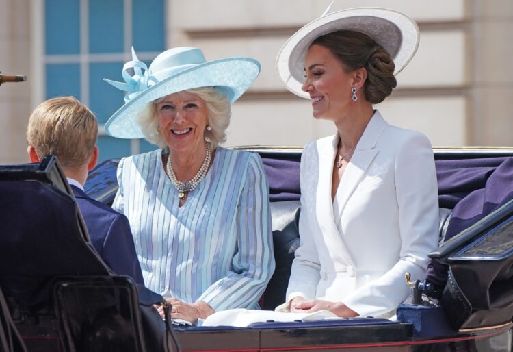 カミラ夫人とキャサリン妃（写真／GettyImages）