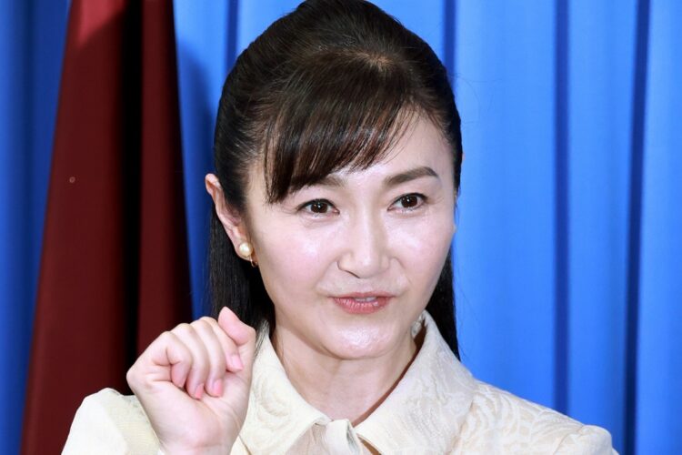 東京選挙区で自民党から出馬予定の元おニャン子クラブの生稲晃子氏（時事通信フォト）