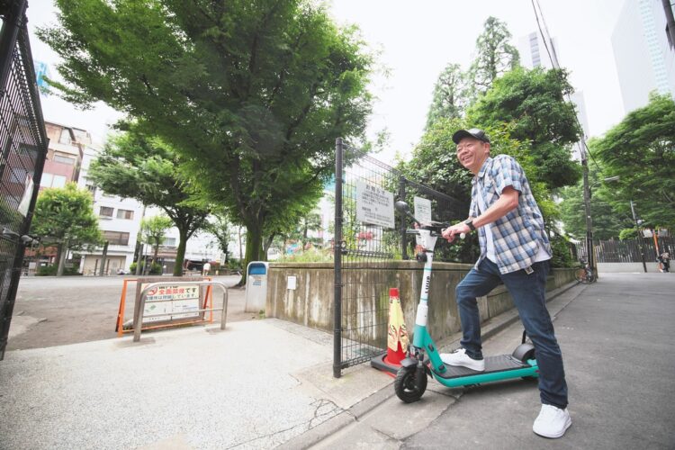 子どもの頃、友だちと集まって野球などで遊んでいた柏木公園（西新宿7丁目）