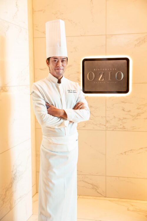ハワイアン航空の機内食監修も務める『OZIO』の大塚浩介シェフ。