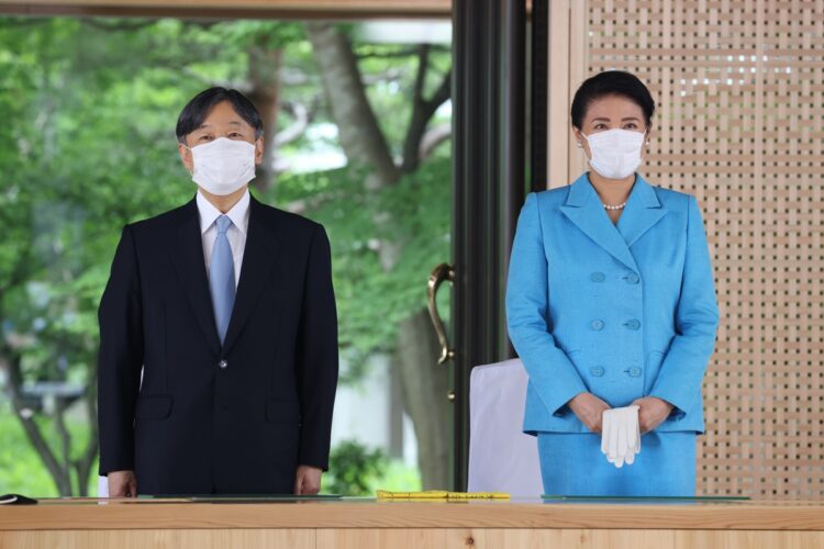 世論調査では国民の約8割が「女性天皇」を容認している（写真／JMPA）