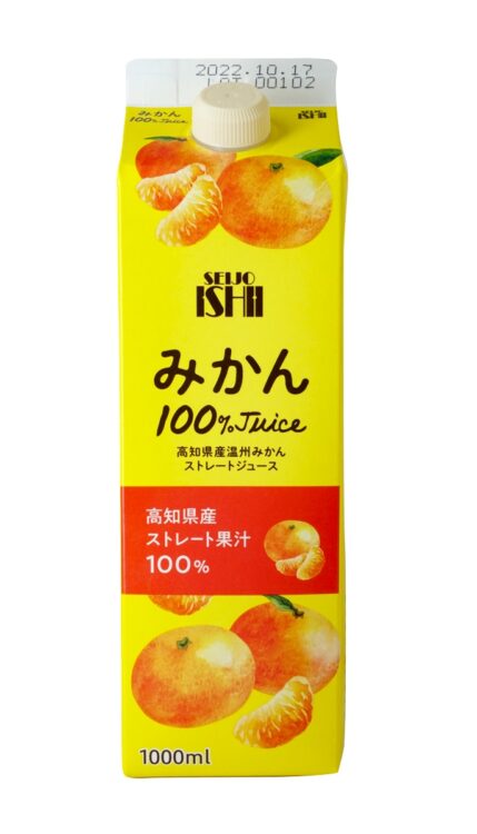 『成城石井 高知県産温州みかん ストレートジュース』／1000ml