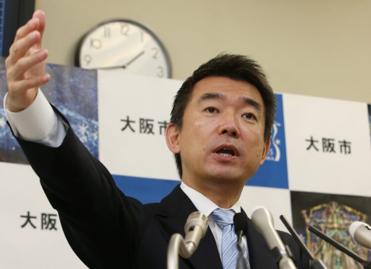 橋下徹氏（時事通信フォト）