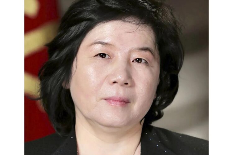 北朝鮮史上初の女性外相となった崔善姫氏（写真／共同通信社）