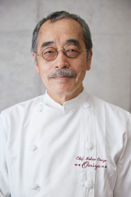 大宮勝雄氏／1950年生まれ。フランスなど海外での修業を経て、地元浅草で洋食レストランを開店
