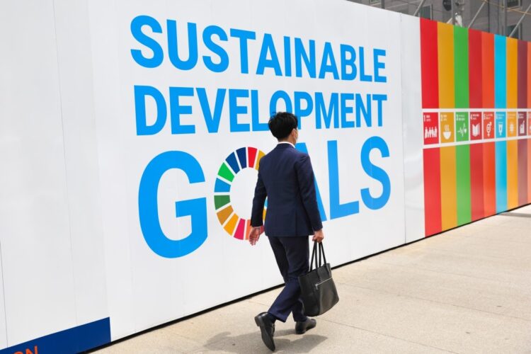 SDGs（持続可能な開発目標）についてテレビが取り上げる機会が激増していた（イメージ、時事通信フォト）