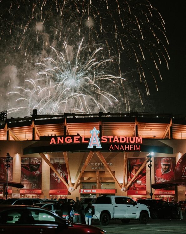 カルローズの産地は大谷翔平選手の活躍するカリフォルニア州でもある（写真はエンゼル・スタジアム・オブ・アナハイム）