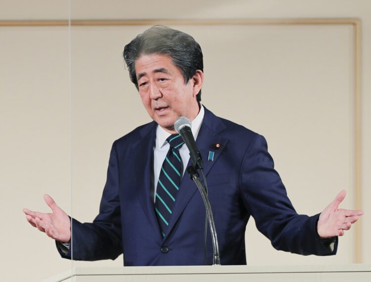 安倍晋三・元首相（時事通信フォト）