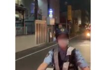 22時30分ごろ、新たに爆発物が見ったことで現場は一時騒然となった