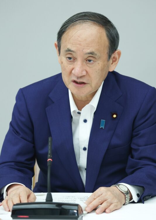 前首相・菅氏はどう動く？（時事通信フォト）