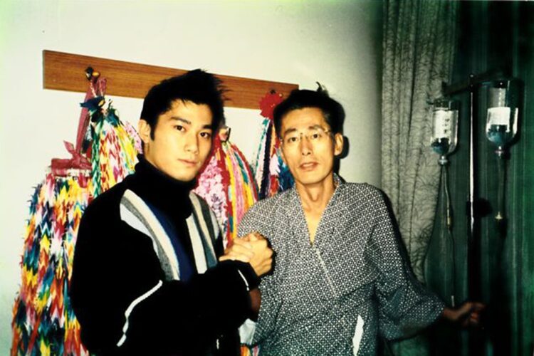 闘病中の逸見親子