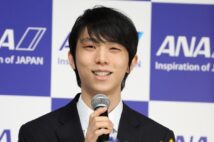 今後の動向に注目が集まる羽生結弦（時事通信フォト）