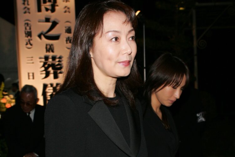 映画監督・那須博之さんの葬儀で（2005年）