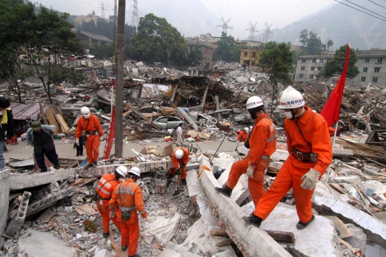 2008年に起きた四川大地震が地震予測へと進むきっかけに（写真＝Imaginechina／時事）