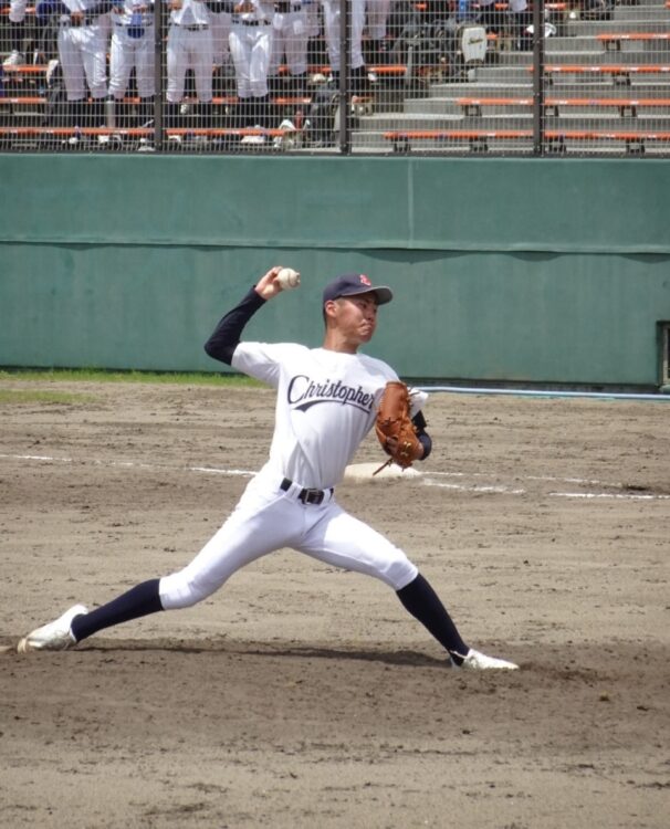 甲子園出場はかなわなかった聖隷（写真は今久留主倭）