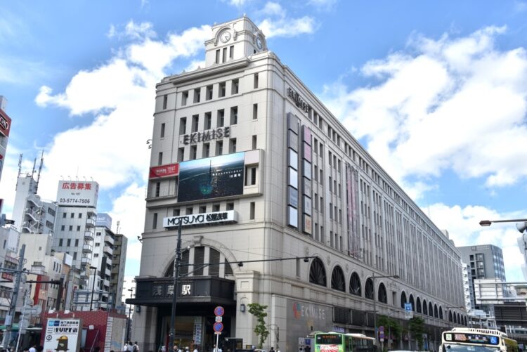 バックヤードツアーで貴賓室が公開される予定の東武浅草駅（写真：小川裕夫）