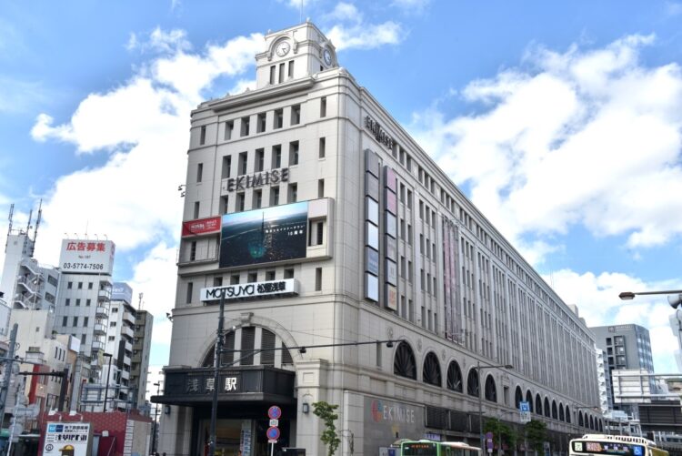 バックヤードツアーで貴賓室が公開される予定の東武浅草駅(写真:小川裕夫)