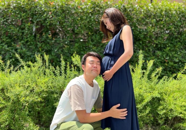 第一子妊娠（ワタナベエンターテインメント公式Twitterより）