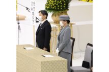 全国戦没者追悼式に出席された（8月、東京・千代田区。写真／JMPA）