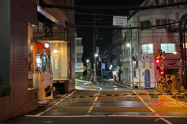 京王井の頭線神泉駅近く