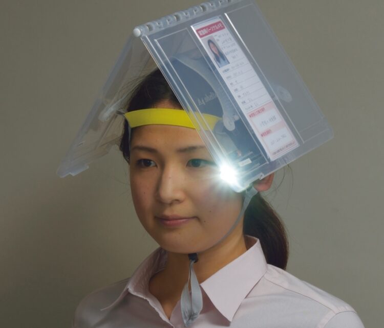 クリアケースのように持ち運べる