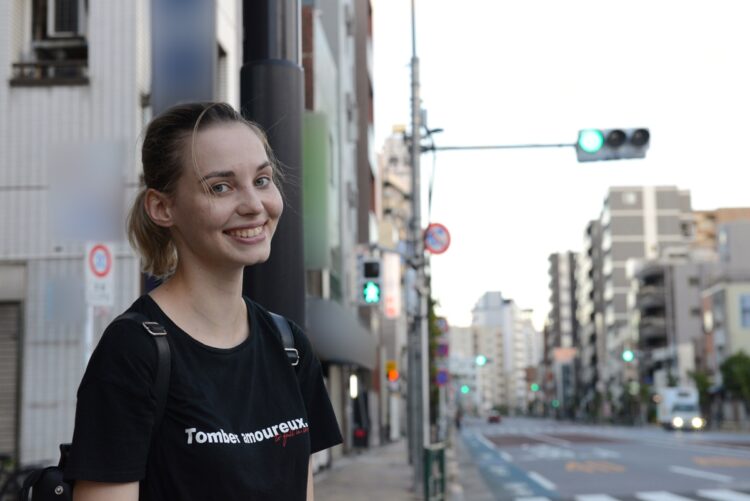 ウクライナの首都・キーウ出身のヴィクトリア・ビドゥナさん