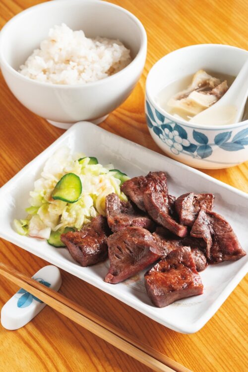 「牛たん料理 雅」たん焼き定食
