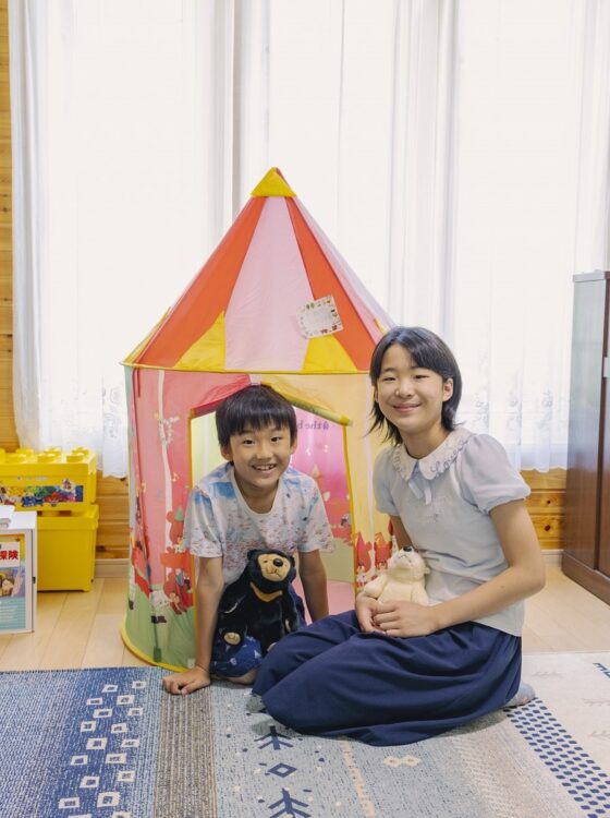 山添聡介君と葵さん姉弟