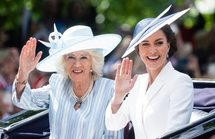 カミラ王妃とキャサリン皇太子妃（写真／GettyImages）