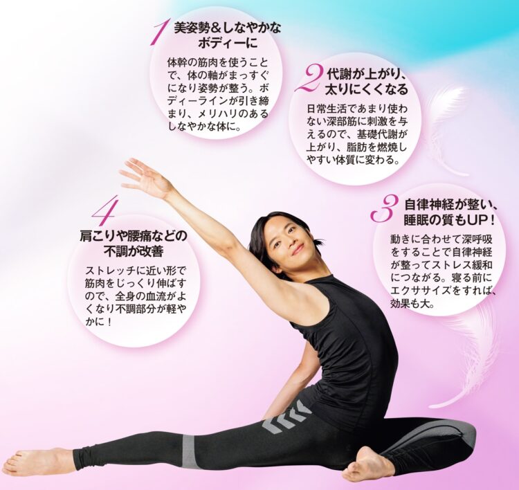 プロバレエダンサーが直伝、床を使うエクササイズ。うれしい4つの効果