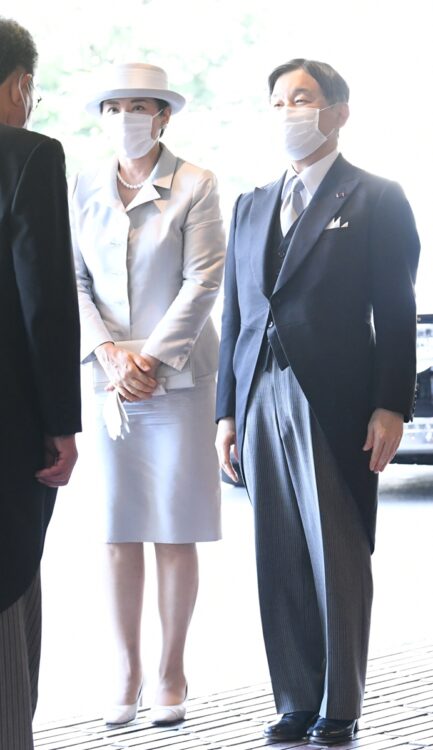『日本遺族会』記念式典にご出席された天皇陛下と皇后雅子さま（撮影／JMPA）