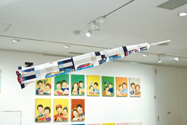 アポロロケット『小学二年生』昭和45（1970）年1月号　機体に各部の構造の説明も