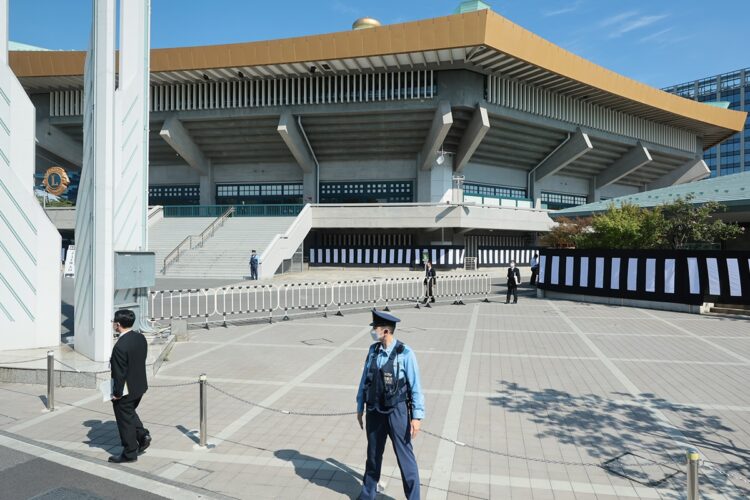 国葬が行われる武道館