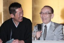 2010年3月に行われた円楽さんの襲名披露会見