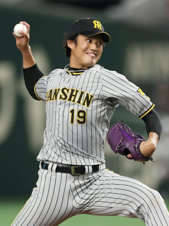 藤浪晋太郎選手（時事通信フォト）