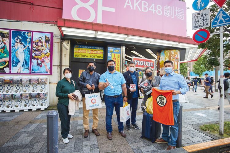 家族へのお土産を秋葉原で購入