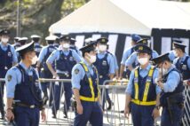 警備費はいくらかかっていたのか？（写真／共同通信社）